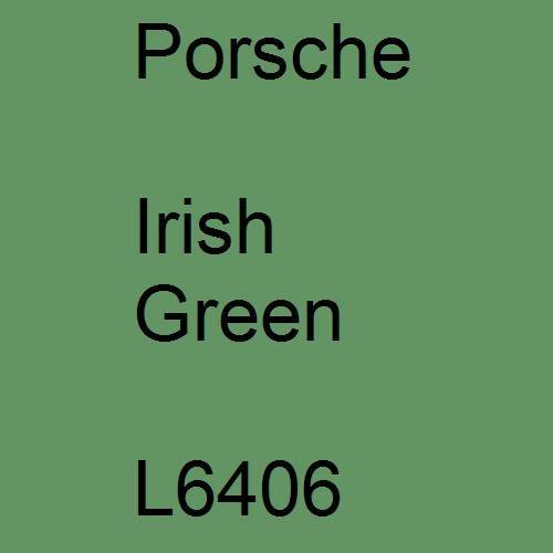 Porsche, Irish Green, L6406.